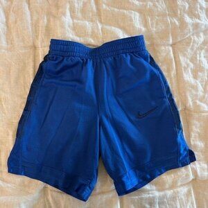 Boys Nike Blue Shorts
